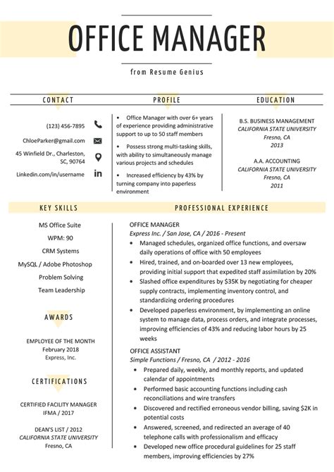manager duties on resume|Manager Resume Examples & Templates (2024) · .